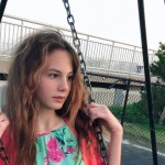Ornella on swing
